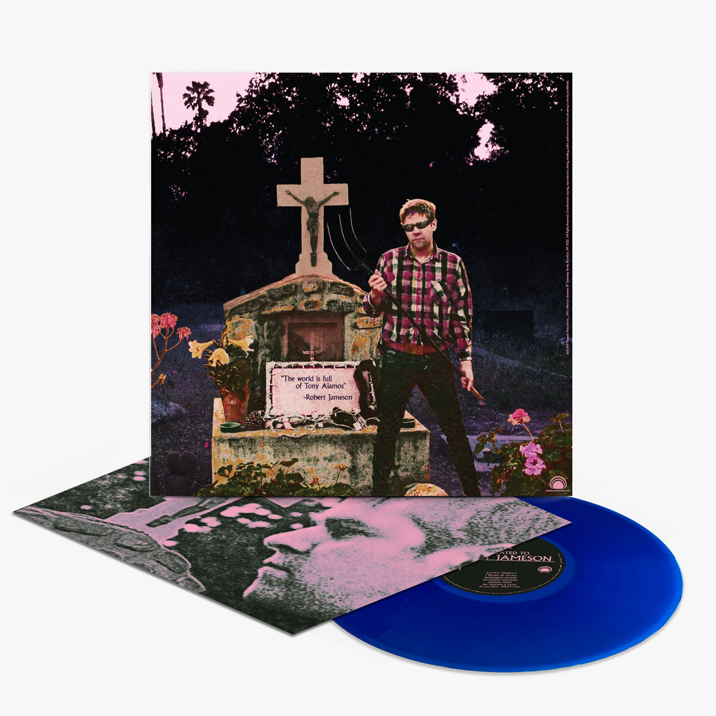 ariel pink dedicated to bobby jameson limited edition blue wax