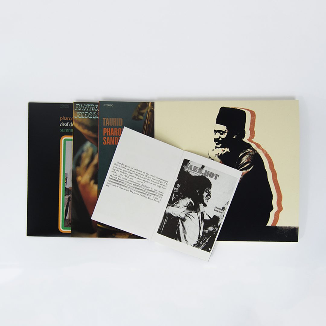 Pharoah Sanders reissue Deluxe LP Bundle